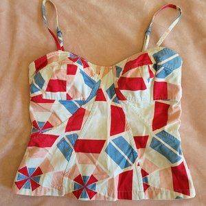 Vintage French Connection Bustier top 10